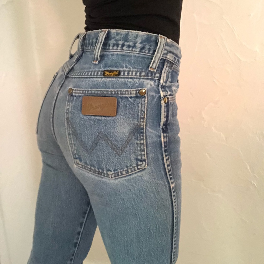 Vintage cropped Wrangler jeans